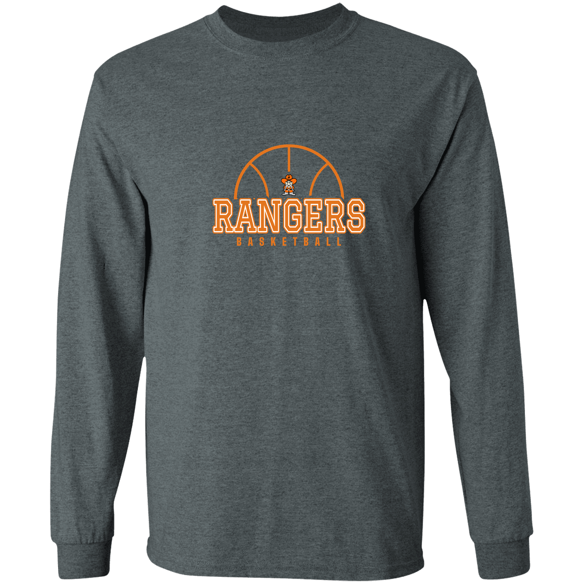manton-elementary-ball-dome-gildan-ls-t-shirt-5-3-oz — Dark Heather — Front — source sha256 1cf4064bb4b860ba78c2ecb0a18112a023316dc2e87ba003eaea41a31b2709db — Color position 2