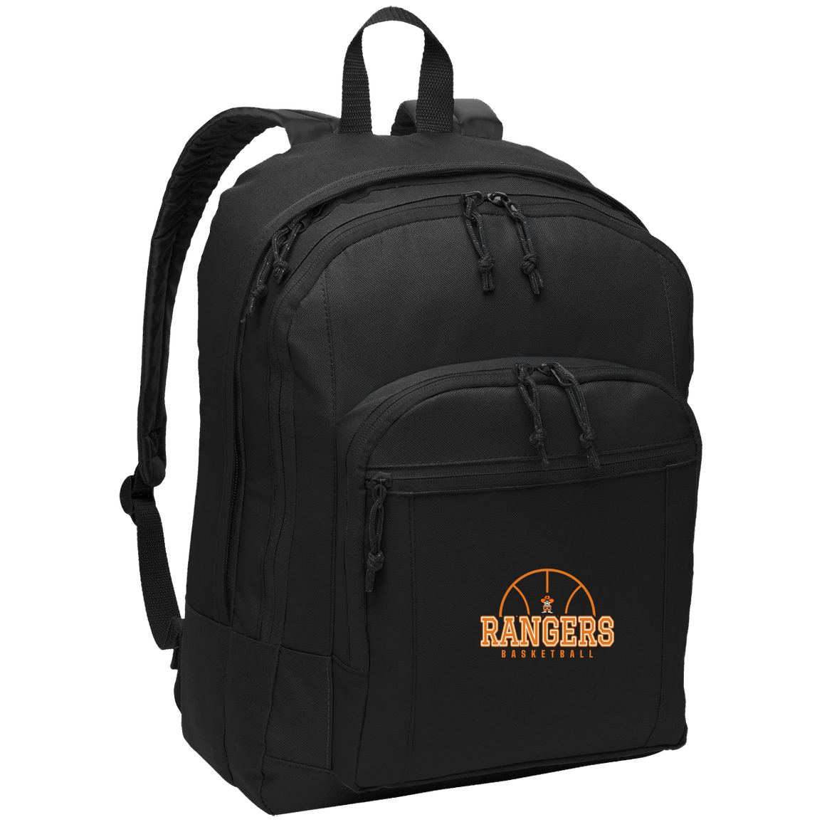 manton-elementary-ball-dome-port-authority-basic-backpack — Black — Front — source sha256 445dd99f493c1814a7574800b9c423e864c7a3aca29baadc828f3e1937ebdf72 — Color position 1