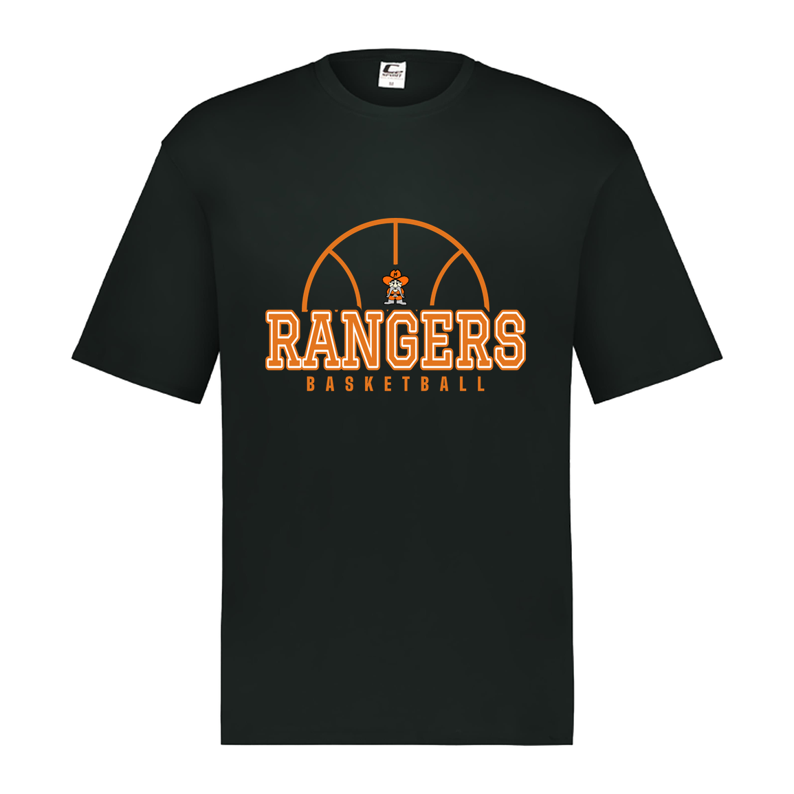 manton-elementary-ball-dome-c2-mens-performance-short-sleeve-tee — Black — Front — source sha256 5391f2db168f120cdff882014c0b3fe6e05fdd03d15d4a181e3eb95137166bfe — Color position 1