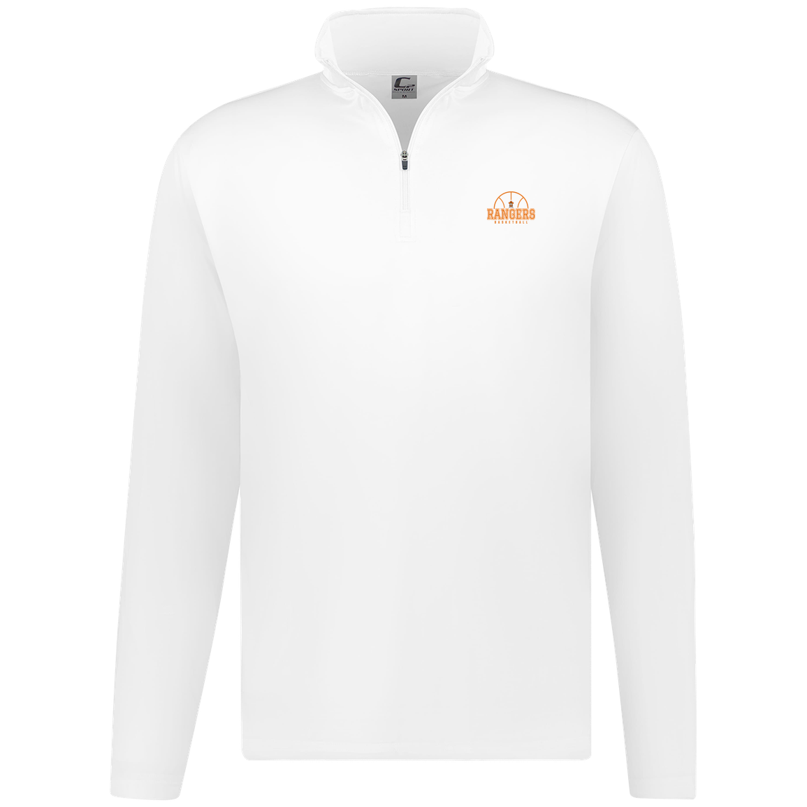 manton-elementary-ball-dome-c2-mens-1-4-zip-pullover — White — Front — source sha256 59574f385e2dda7a400c5a42aa1ab5a9ebc9d772df7da32f25721d86d6073306 — Color position 3