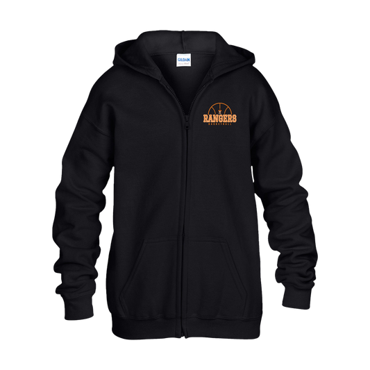 manton-elementary-ball-dome-gildan-kids-heavy-blend-full-zip-hoodie — Black — Front — source sha256 6af76ac466fd5f74ce594cca1cf9cbe66865d511468ef6d128795a2c14a97990 — Color position 1