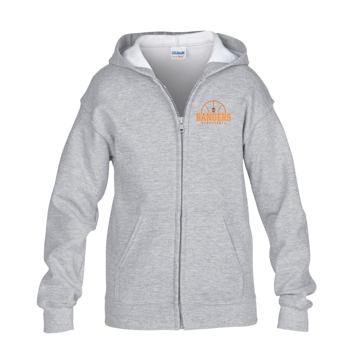manton-elementary-ball-dome-gildan-kids-heavy-blend-full-zip-hoodie — Grey — Front — source sha256 8eb541fa45bf33e6290553551eae37bb7a7fa658beab972ee7050abfe01e0108 — Color position 2