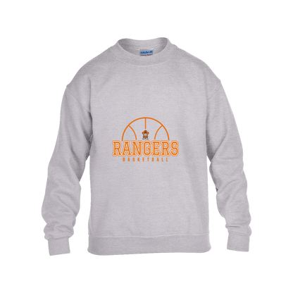 manton-elementary-ball-dome-gildan-kids-heavy-blend-fleece-crew — Grey — Front — source sha256 944a63aaea1504e24fc7c00e7ebb30358c67bd5432ccd3533b04117d63585a97 — Color position 3