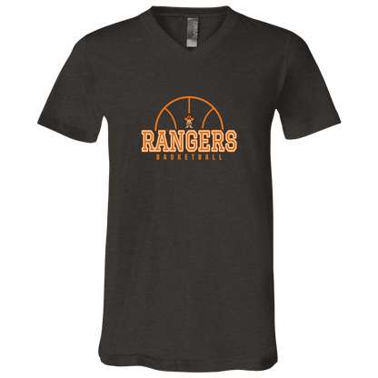 manton-elementary-ball-dome-bella-canvas-unisex-jersey-ss-v-neck-t-shirt — Dark Grey Heather — Front — source sha256 a2d1f4f6fa13b6d053c7cd8fc1bcdecf409fe2eb932716ca1347f94bcfb2859e — Color position 3