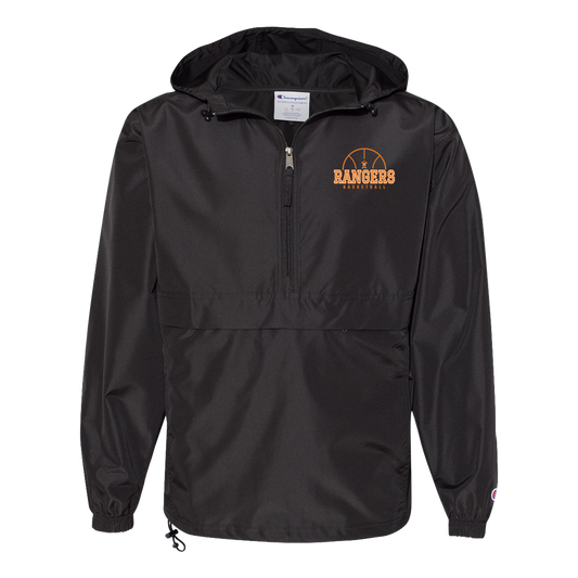 manton-elementary-ball-dome-champion-unisex-packable-anorak-jacket — Black — Front — source sha256 b24777273b12d57f6982011397347c873e82f17121ce2484a07f94ea5a393291 — Color position 1