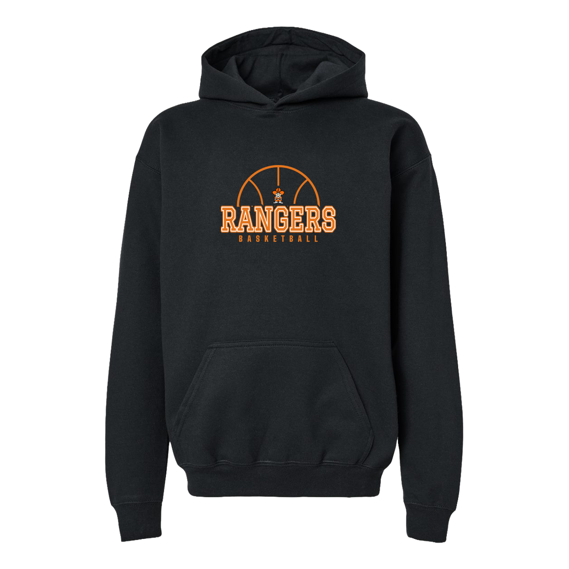 manton-elementary-ball-dome-gildan-kids-midweight-fleece-hoodie — Black — Front — source sha256 c55730c6491a82dd2414fa10c0b91c72ef710277de52f8a4aff03334d2345f6d — Color position 2