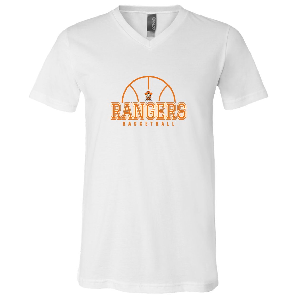 manton-elementary-ball-dome-bella-canvas-unisex-jersey-ss-v-neck-t-shirt — White — Front — source sha256 cabbe8e2d63531eeba7ed932d4870d90586e0de357cf68547b0ded007eac4bf6 — Color position 1