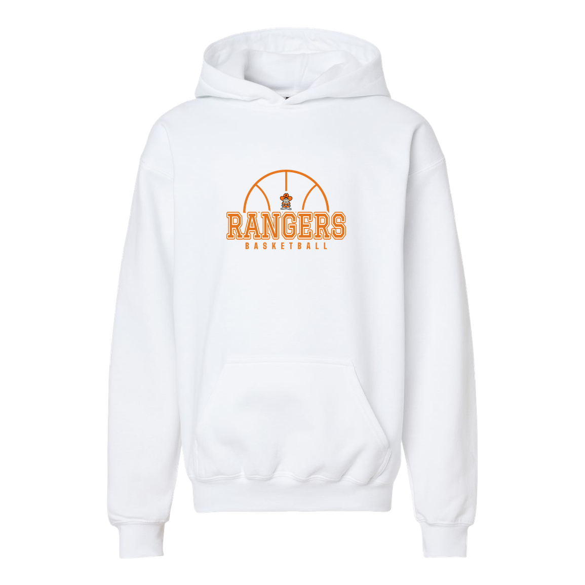 manton-elementary-ball-dome-gildan-kids-midweight-fleece-hoodie — White — Front — source sha256 d60a1b0494e851eff6f08c0fe149d98b584cc55e14ad7e157de490f5ccc604e1 — Color position 1