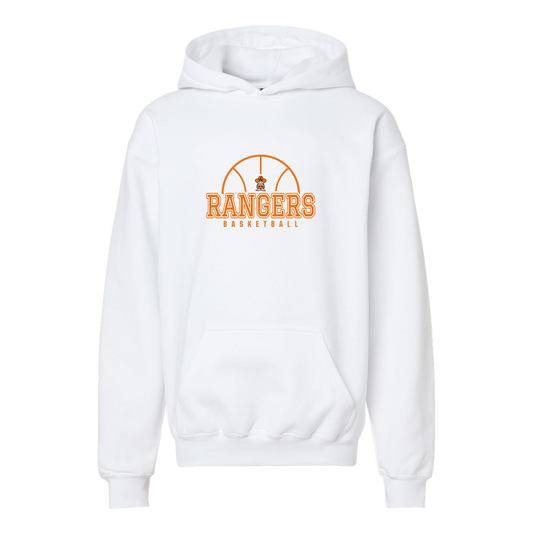 manton-elementary-ball-dome-gildan-kids-midweight-fleece-hoodie — White — Front — source sha256 d60a1b0494e851eff6f08c0fe149d98b584cc55e14ad7e157de490f5ccc604e1 — Color position 1