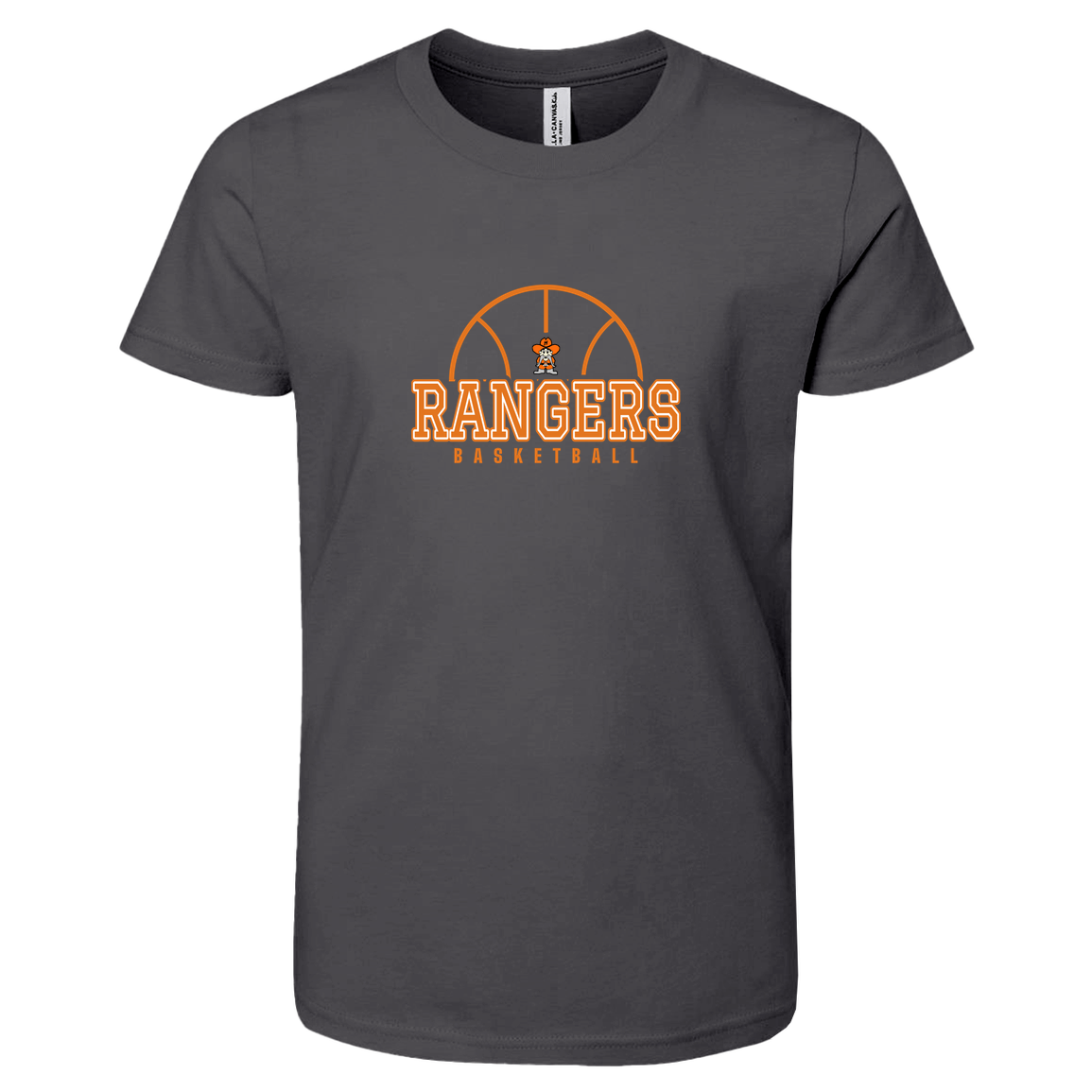 manton-elementary-ball-dome-bella-canvas-kids-short-sleeve-t-shirt — Asphalt — Front — source sha256 df802b93d53b68c3b12142d1b1b457cc70758ba69cabff261cda0cf4c913defc — Color position 5