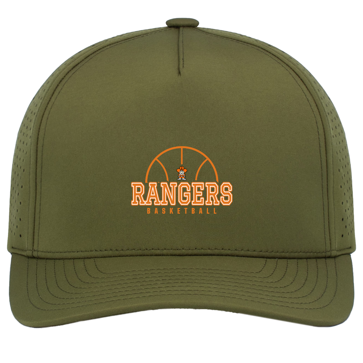 manton-elementary-ball-dome-pacific-headwear-weekender-perforated-snapback-cap — Moss — Front — source sha256 f979c7edb7dfe6e3a04ae02ebb4b070617878e2158de974440c718332aff19d9 — Color position 9
