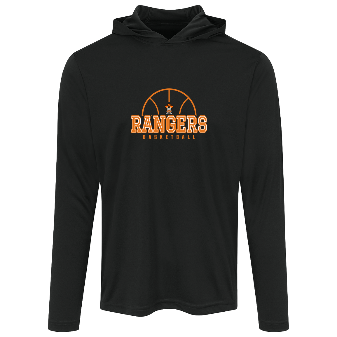 manton-elementary-ball-dome-sport-tek-mens-competitor-hooded-tee — Black — Front — source sha256 fa2b924f72731b9600c19457645e60d2842e1df8acbf7155669302011e24a211 — Color position 1