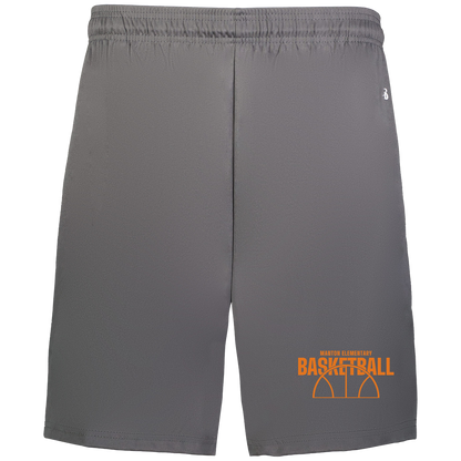 manton-hoop-horizon-badger-adult-b-core-7-inch-short-with-pockets — Graphite — Front — source sha256 1f90c92b89e6c5fe5b15f83f57624c3a43b4aa31134c8e9338455e4b36f0ec42 — Color position 2
