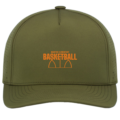manton-hoop-horizon-pacific-headwear-weekender-perforated-snapback-cap — Moss — Front — source sha256 4f6ed9036a80e6952f3aa3f9ab02f231d37041fdf6c555b8d9b71f0945420830 — Color position 9