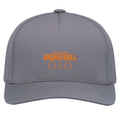 manton-hoop-horizon-pacific-headwear-weekender-perforated-snapback-cap — Graphite — Front — source sha256 5111927f80c45972146a8b055eb9d7426b7a6686937a9e453204d51223bbacdb — Color position 4