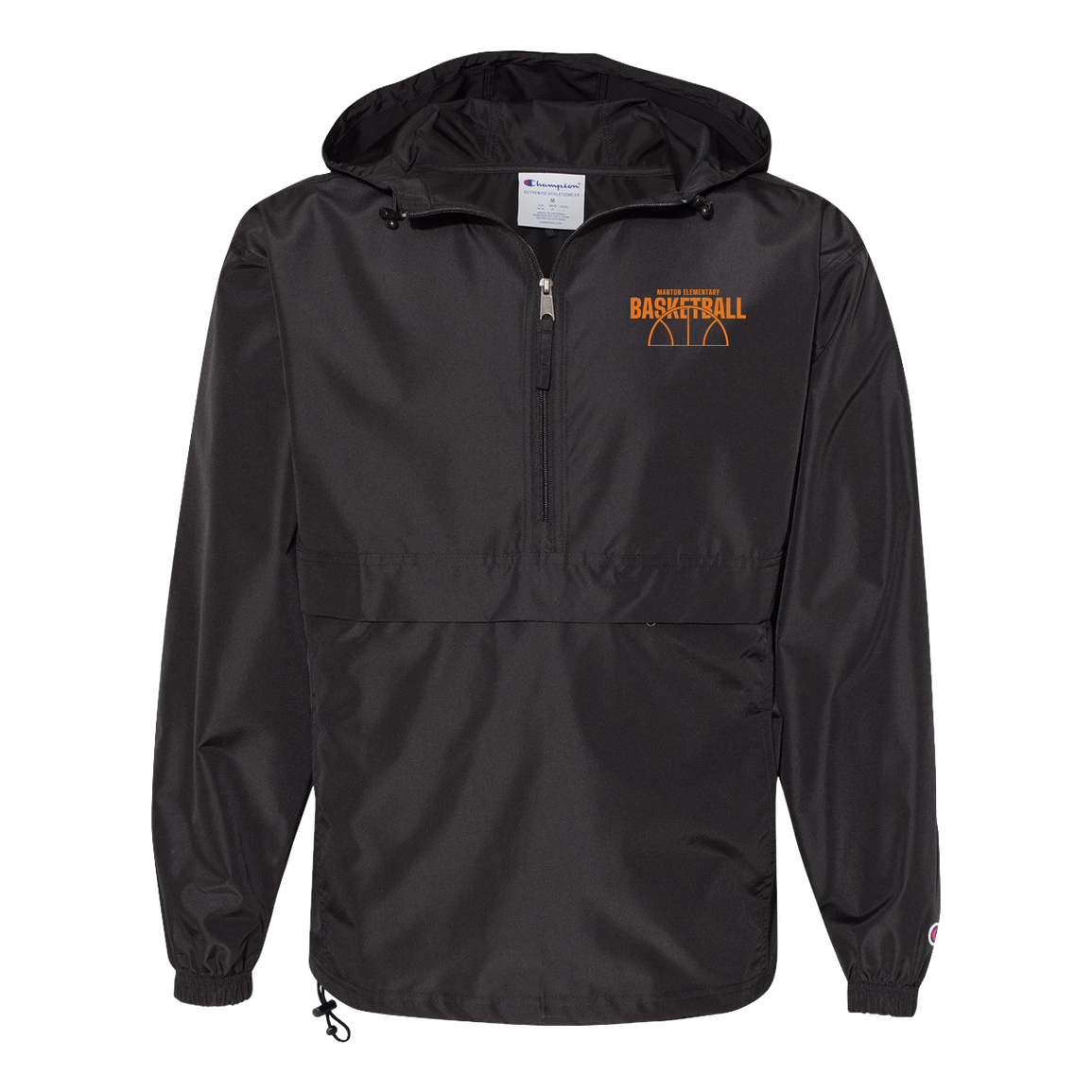 manton-hoop-horizon-champion-unisex-packable-anorak-jacket — Black — Front — source sha256 7bbbbba32d0834d26a95098f0f226faae7c43119e8beb2a9146dbb08b84f3c1e — Color position 1