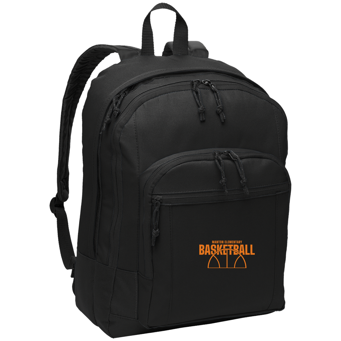 manton-hoop-horizon-port-authority-basic-backpack — Black — Front — source sha256 b85517d6c276433811bc18205913cad9f2ee6c6f6bda985226e3d602539560bd — Color position 1