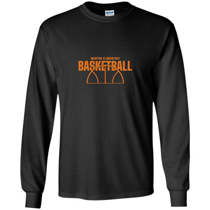 manton-hoop-horizon-gildan-youth-ls-t-shirt — Black — Front — source sha256 c5fc24c6ec134cf08f53992fe4a25706fed1807f1b9dc5abd5439563fbee2929 — Color position 3