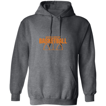 manton-hoop-horizon-gildan-pullover-hoodie — Dark Heather — Front — source sha256 cbcb5ed4699d32b3daf4b43761c05ca6790645c8f1614cbf09c673420e3f8b20 — Color position 6