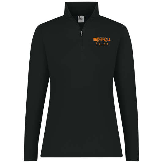 manton-hoop-horizon-c2-womens-1-4-zip-pullover — Black — Front — source sha256 e482142f21070ef04c29d1f84752f53be88a988dc3bd3665fa35c657c473be00 — Color position 1