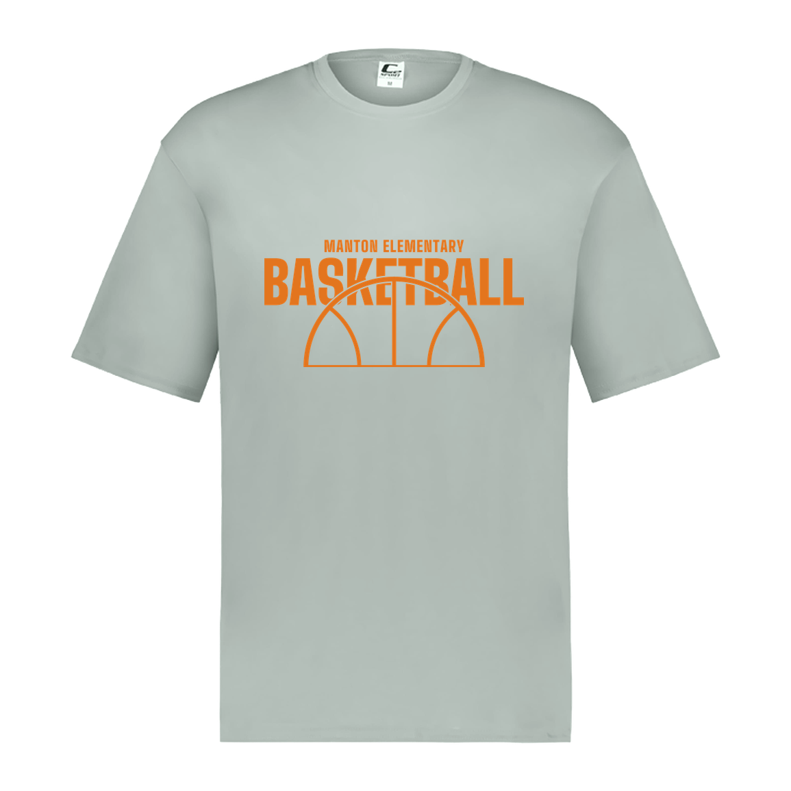 manton-hoop-horizon-c2-mens-performance-short-sleeve-tee — Silver — Front — source sha256 e5e4ad4f8502d59cbac2dee21cbc20c536b91afb7d5fed9a748c39975ebaf535 — Color position 3