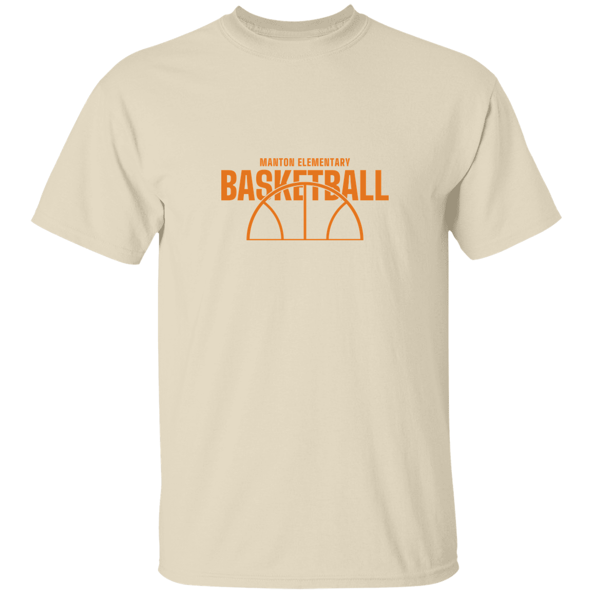 manton-hoop-horizon-gildan-5-3-oz-t-shirt — Natural — Front — source sha256 fef2aa319618b4dee5f359e9e29baf116c2f556cbcc0f04a0633e5db2584f521 — Color position 2