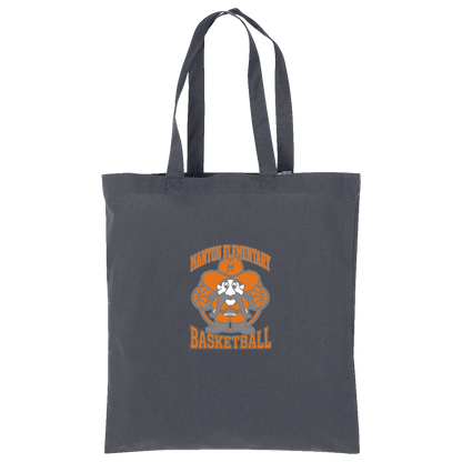 manton-ranger-mascot-hoops-port-authority-core-cotton-tote — Storm Grey — Front — source sha256 32f48c3efd4e9dd1852f9dfc57fdb7256c61bed8ac54e5712e70234432de3a68 — Color position 4
