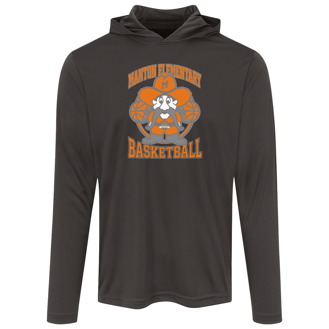 manton-ranger-mascot-hoops-sport-tek-mens-competitor-hooded-tee — Iron Grey — Front — source sha256 6e2367ad3212b1cb8a12f5bab6fba8d0bb712f3e9e9c5699409c2071e9818126 — Color position 2