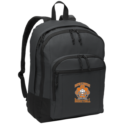 manton-ranger-mascot-hoops-port-authority-basic-backpack — Dark Charcoal — Front — source sha256 917c88a5402441b80c39080a3e03139e5b18811260a678a1eca88c47d198f523 — Color position 2