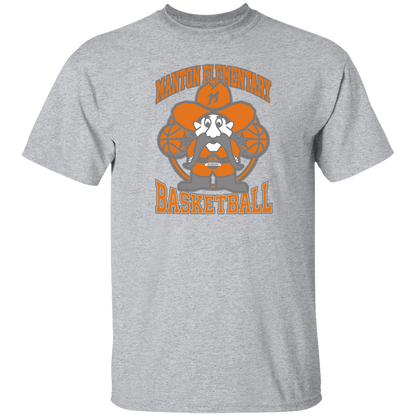 manton-ranger-mascot-hoops-gildan-youth-5-3-oz-100-cotton-t-shirt — Sport Grey — Front — source sha256 978823111a2b0d13d15594c12704027c9b56786f8ed9abb0812aff0be1aab839 — Color position 5