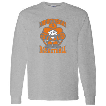 manton-ranger-mascot-hoops-gildan-ls-t-shirt-5-3-oz — Sport Grey — Front — source sha256 982614999c99a4bc545e606137c53080154492fe8d23e3a29c4d77cc52d21288 — Color position 5