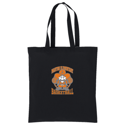 manton-ranger-mascot-hoops-port-authority-core-cotton-tote — Deep Black — Front — source sha256 bb967eeae82040dec95a57ae19a7bea269419dc46fadbcf9c59615d8c7e6cf5f — Color position 1