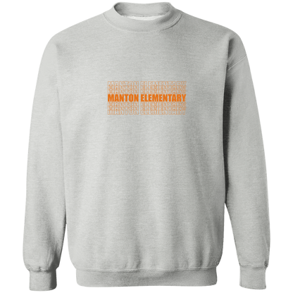 manton-stacked-echo-gildan-crewneck-pullover-sweatshirt — Sport Grey — Front — source sha256 15985dfcbb9bc6dd47b6f21fbc6b1084ffc790ace996e6b156a1f500868a4f11 — Color position 1