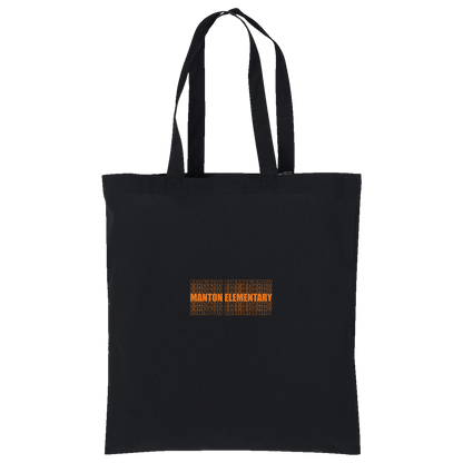 manton-stacked-echo-port-authority-core-cotton-tote — Deep Black — Front — source sha256 1c1c39683c30118e9671227661043e416e27e840368a762bc9b843d1c2fc5eb9 — Color position 1