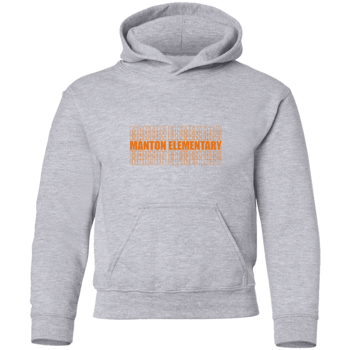 manton-stacked-echo-gildan-youth-pullover-hoodie — Sport Grey — Front — source sha256 3b537aced34bb3076a33aa95165a73e54d946c6cf1abbeaf78dfd8b95a0171cd — Color position 1