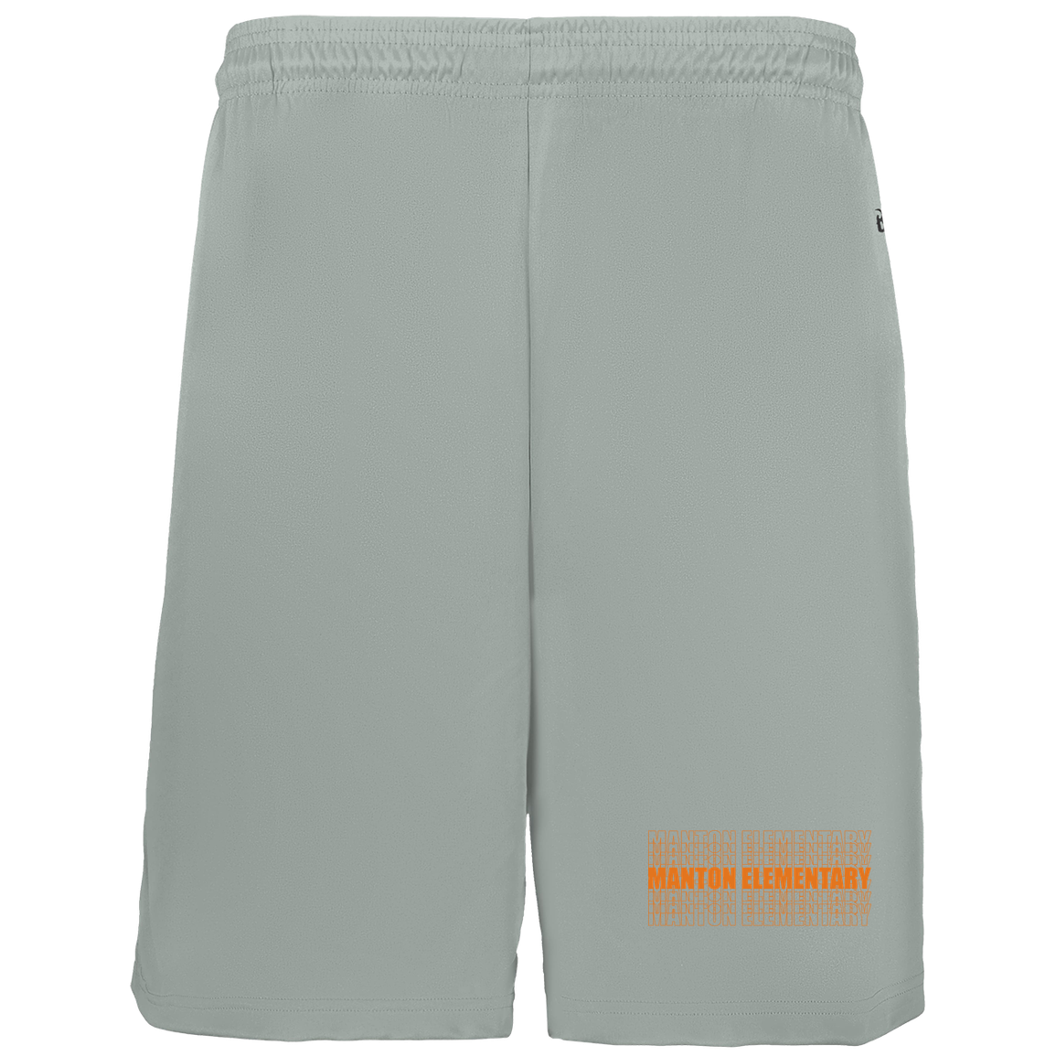 manton-stacked-echo-badger-kids-b-core-7-inch-short-with-pockets — Silver — Front — source sha256 521d6b934bb1698d87c0acfd08a2a2d326eacb686de0ab9284f1b70ddf181154 — Color position 2