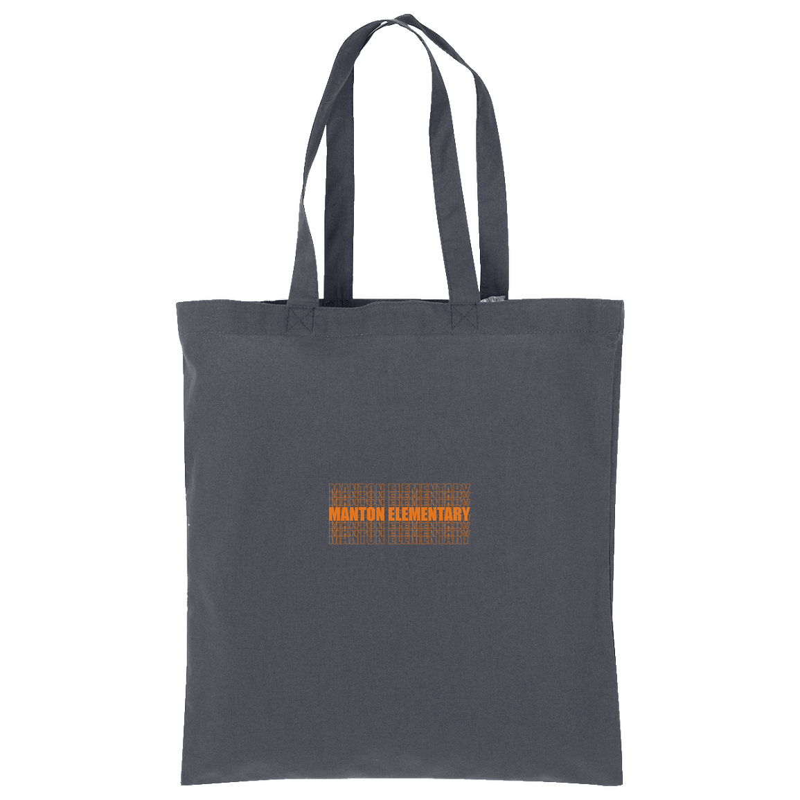 manton-stacked-echo-port-authority-core-cotton-tote — Storm Grey — Front — source sha256 67be45b11e4e8006f5654beb3e5c0f20b64661c0ed969996a29a5aeb02350341 — Color position 4