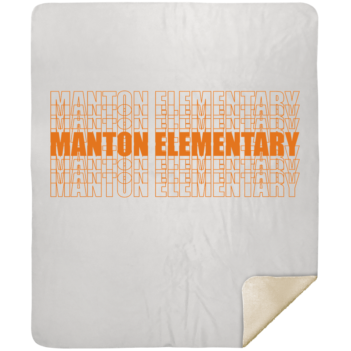 manton-stacked-echo-mshm-premium-sherpa-blanket-50x60 — White — Front — source sha256 8f3c46dee852ac3c97a23e2b68388242b980a982e033eb9c9aeacd16ec50a5d7 — Color position 1