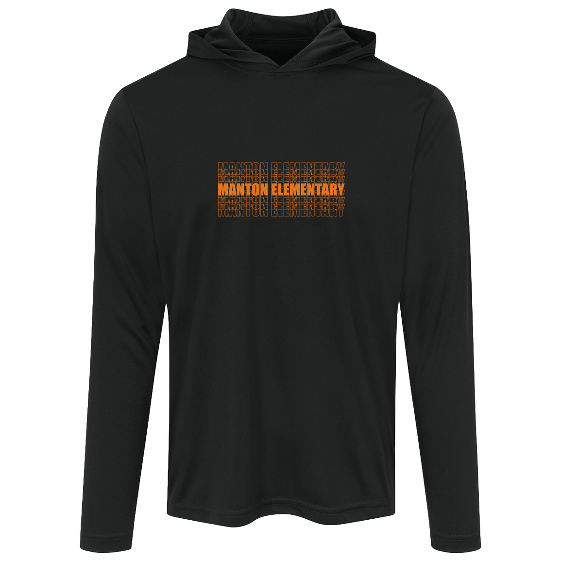 manton-stacked-echo-sport-tek-mens-competitor-hooded-tee — Black — Front — source sha256 94c4c701b331b234c3f63db955ca3fac86b3b82f1778b03f97c3a6ecf7755810 — Color position 1