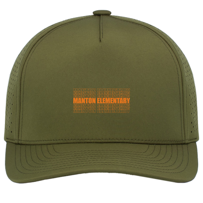 manton-stacked-echo-pacific-headwear-weekender-perforated-snapback-cap — Moss — Front — source sha256 a5f05857fab7103b583828575340734b3c68894c6c6e8c4bd9fcc999b5c5025c — Color position 9