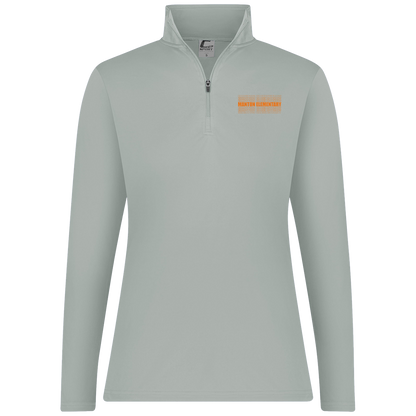 manton-stacked-echo-c2-womens-1-4-zip-pullover — Silver — Front — source sha256 f2d827487c6b9b68c377bfb25a1875967e44b7cc6c8956d40f7af142b381129b — Color position 2