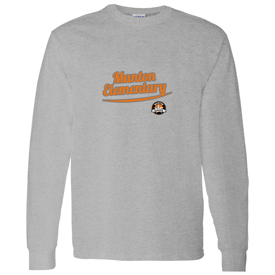 manton-vintage-script-gildan-ls-t-shirt-5-3-oz — Sport Grey — Front — source sha256 549ac579c2ec6b2a0386efc8d8d7b446ec03017ecb830b00b292c173af889874 — Color position 5