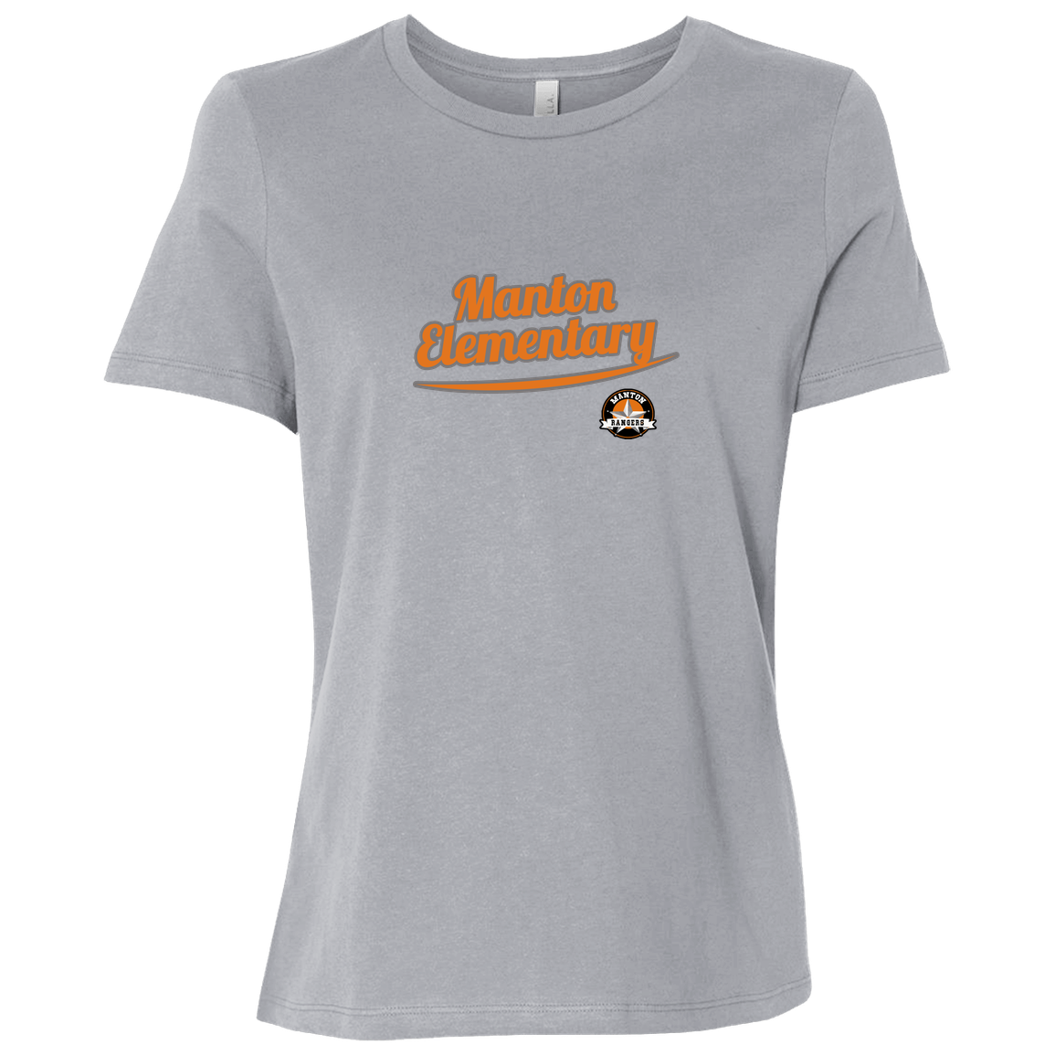 manton-vintage-script-bella-canvas-ladies-relaxed-jersey-short-sleeve-t-shirt — Athletic Grey — Front — source sha256 6d731a6add471ebe551d99112ed09092c095b5f71df0faea60ed621ce6a93828 — Color position 3