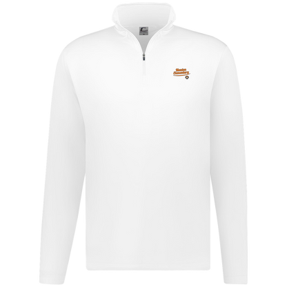 manton-vintage-script-c2-mens-1-4-zip-pullover — White — Front — source sha256 99661e25bb783a3d32d2c4e605ea803351d5808c1b41f65a8d9fbf7d907a5714 — Color position 3