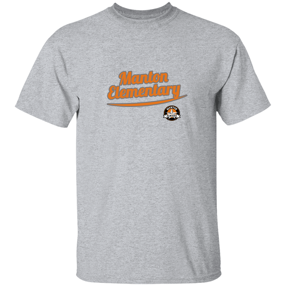 manton-vintage-script-gildan-youth-5-3-oz-100-cotton-t-shirt — Sport Grey — Front — source sha256 bb7d8cbdd559d2734a51dddba95678d7837573b01e113cb96098655c52cd4705 — Color position 5