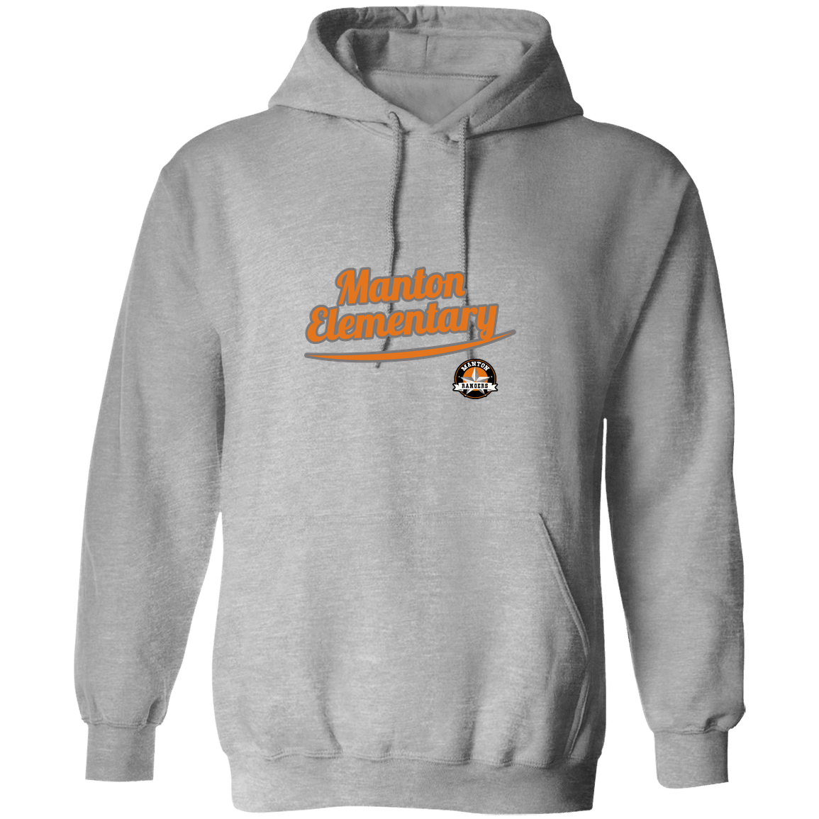 manton-vintage-script-gildan-pullover-hoodie — Sport Grey — Front — source sha256 c4e07348b619aa7bce192dd344c2d879549f6c0bdeb083538610825ae3d9bf2d — Color position 2