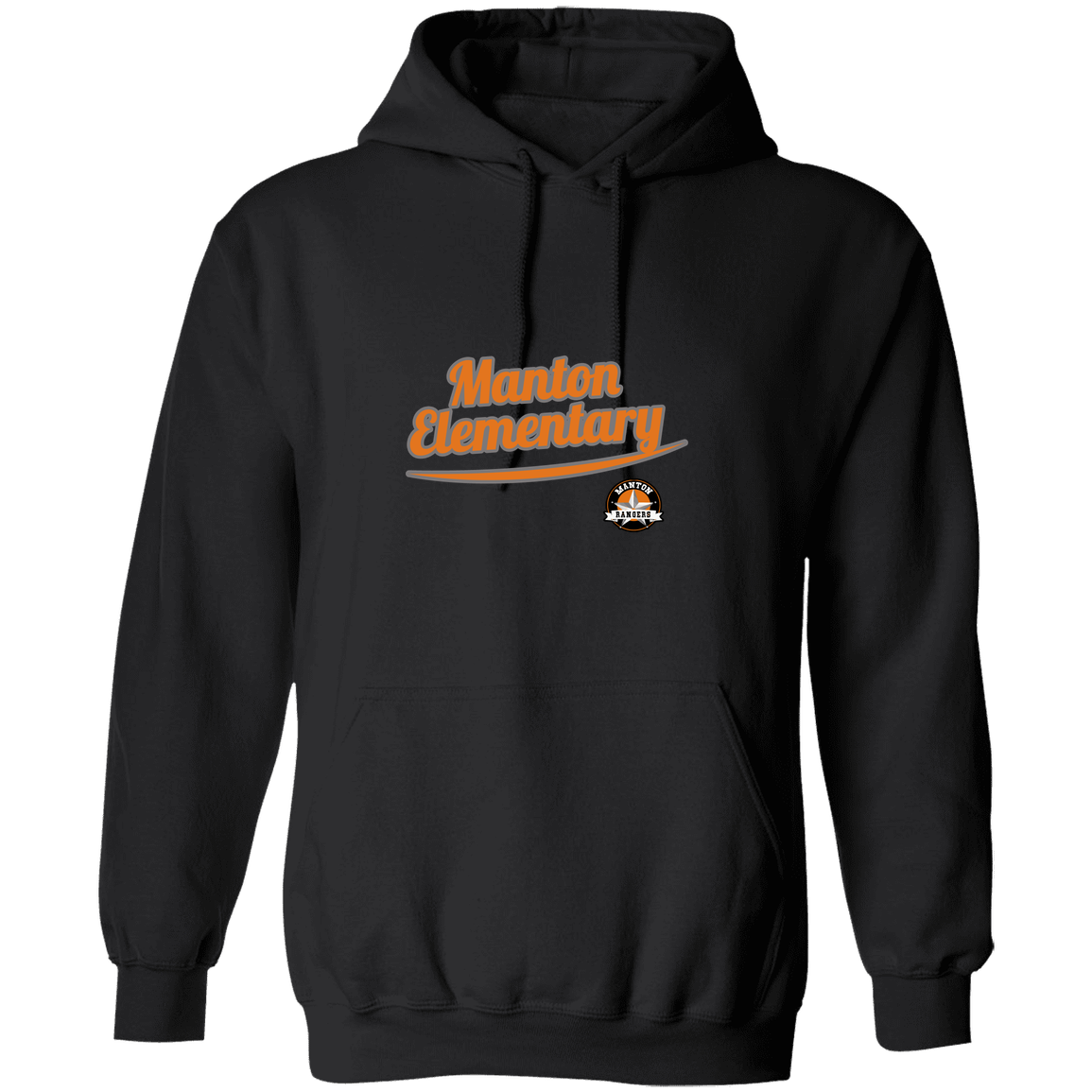 manton-vintage-script-gildan-pullover-hoodie — Black — Front — source sha256 ea6fe034632e1ff694cb115bfb9f0bf8c034613e87180226fd12fbc745c096ac — Color position 5