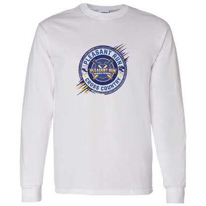 pleasant-run-athletic-seal-gildan-ls-t-shirt-5-3-oz — White — Front — source sha256 4b53385937327692874362482f600f8c951abeb8dee02fefe835f3896c214579 — Color position 1