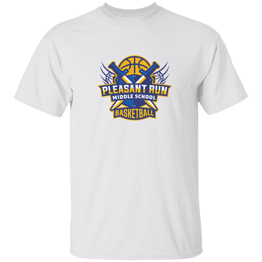 pleasant-run-bold-mascot-gildan-5-3-oz-t-shirt — White — Front — source sha256 0077b1d4d3eb953f209349786f21f83560a8c413f1ef4a0841fd5d44ad5ec59e — Color position 1