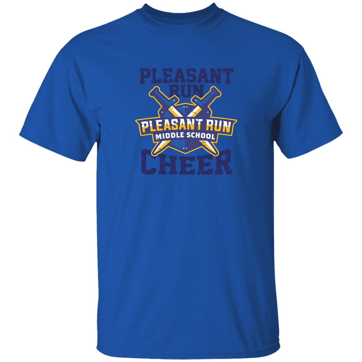 pleasant-run-vintage-stack-gildan-youth-5-3-oz-100-cotton-t-shirt — Royal — Front — source sha256 4efa8f858debaa511c9c5fd499560730cd17f95deb4bda45a6f4fda577162a10 — Color position 3